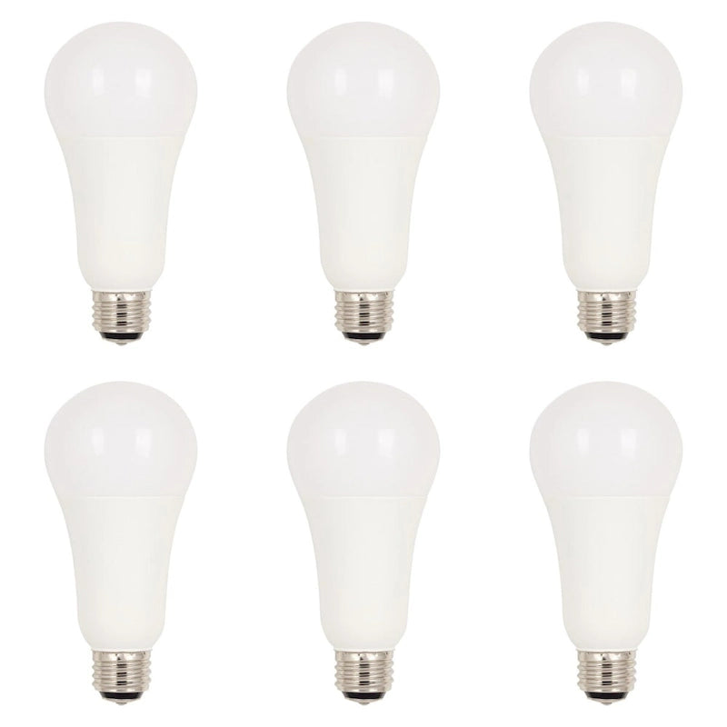 Westinghouse Lighting 5/15/21 Watt (50/100/150 Watt Equivalent) Soft White Omni A21 3-Way LED Light Bulb, 6 Pack - 6-Pack