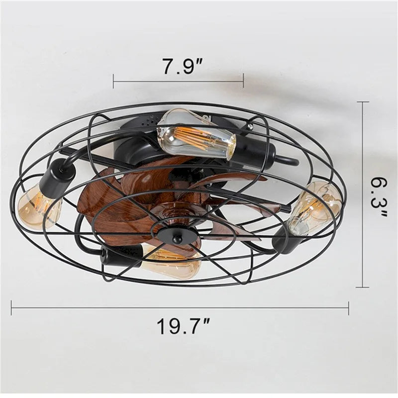 LED Ceiling Fan Lights with Remote Control