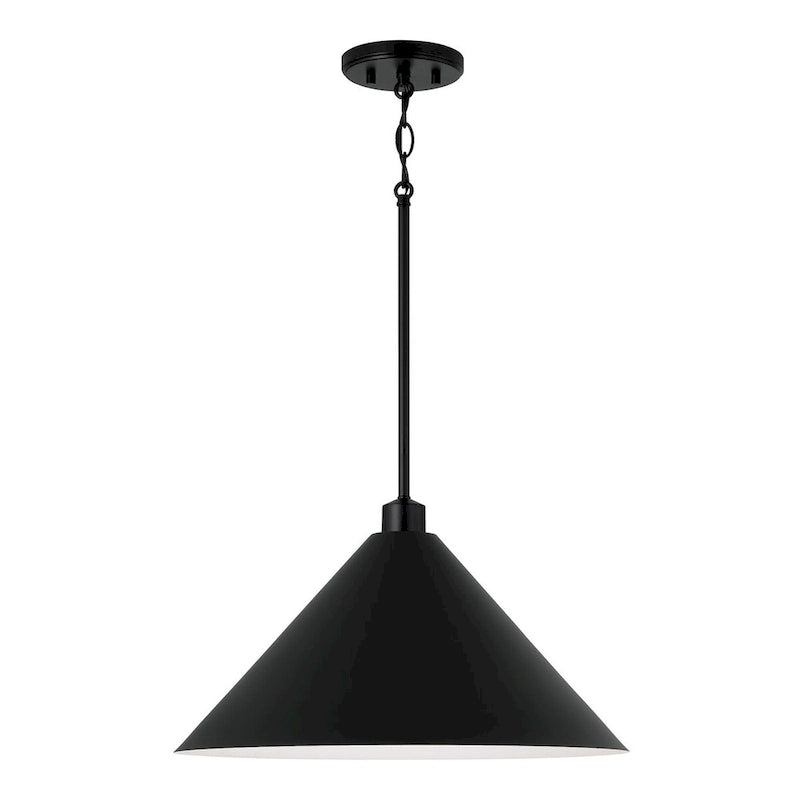 Alden 1-Light Pendant - 18 W x 10.25 H