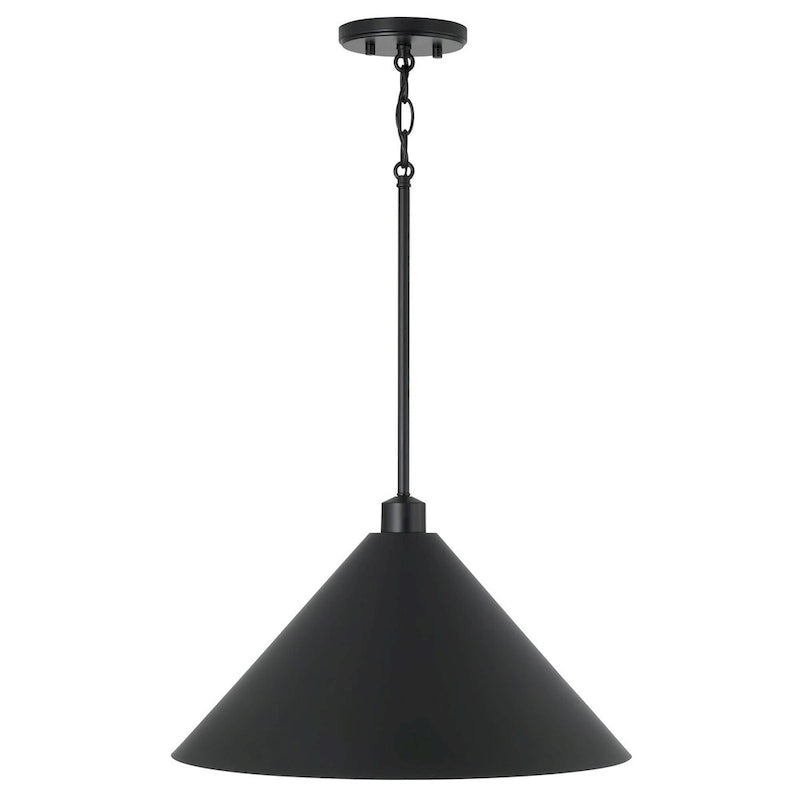 Alden 1-Light Pendant - 18 W x 10.25 H