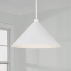 Alden 1-Light Pendant - 18 W x 10.25 H