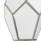 Latham Collection One-Light Brushed Nickel Contemporary Pendant - 14 in x 14 in x 19.75 in