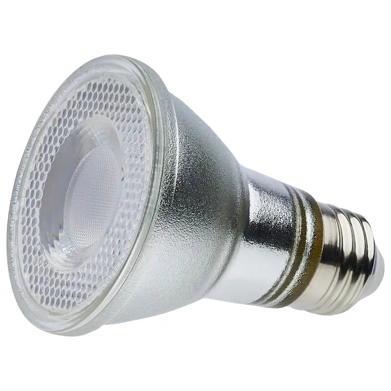 7 Watt Econo LED PAR20 5000K 35 Degree Beam Angle Medium Base 120-277V - Silver