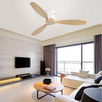 52  Modern Decorative Solid Wood Ceiling Fan