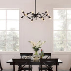 Luxrite 4W Vintage G16.5 LED Globe Bulbs Dimmable, 2700K Warm White, 400 Lumens, E12 LED Bulb 40W Equivalent, 12 Pack