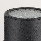 Cylinder Lens Collection Black 5-Inch Round Cylinder Cover - 0.83  x 5  x 5 