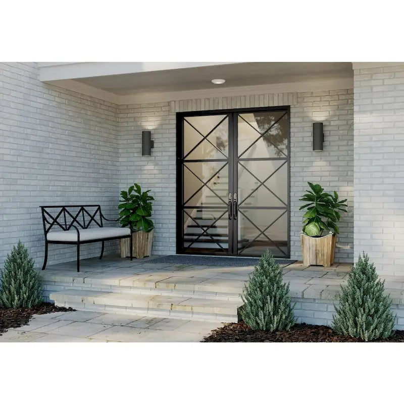 Cylinder Lens Collection Black 5-Inch Round Cylinder Cover - 0.83  x 5  x 5