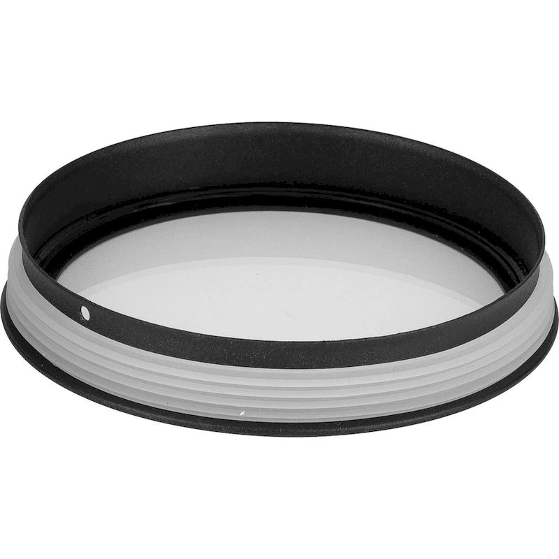 Cylinder Lens Collection Black 5-Inch Round Cylinder Cover - 0.83  x 5  x 5