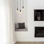 60W Equivalent(2150K) Vintage Edison ST19 Dimmable LED Bulb,4-Pk - Amber