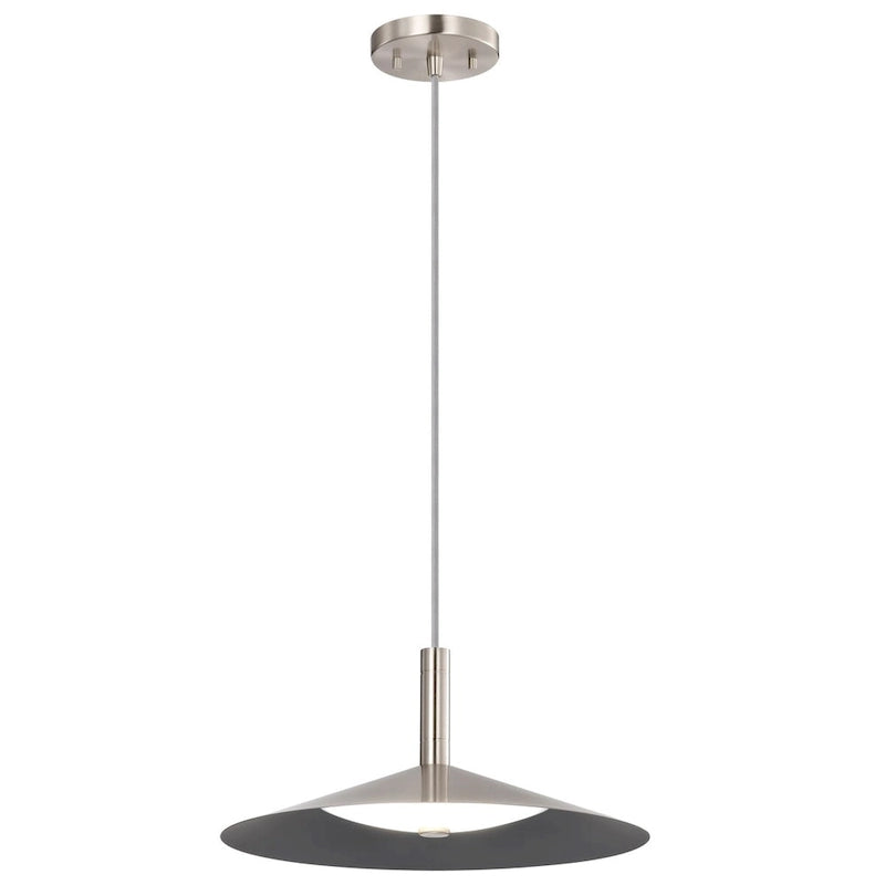 Corrine 14 Inch LED Pendant Brushed Nickel 3K/4K/5K CCT Selectable - Brushed Nickel