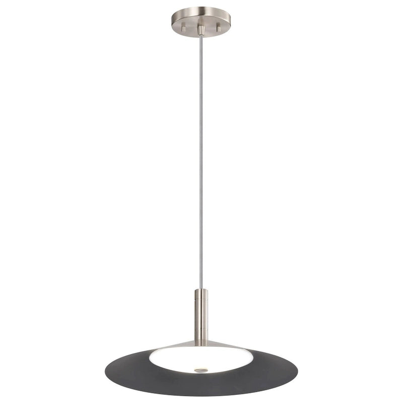 Corrine 14 Inch LED Pendant Brushed Nickel 3K/4K/5K CCT Selectable - Brushed Nickel