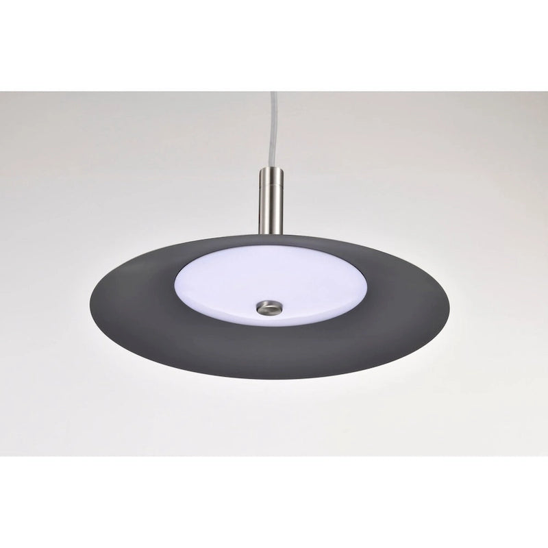 Corrine 14 Inch LED Pendant Brushed Nickel 3K/4K/5K CCT Selectable - Brushed Nickel