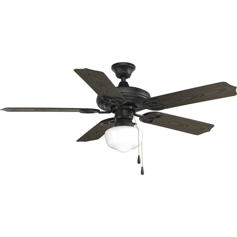 AirPro Collection 52  Five-Blade Indoor Outdoor Ceiling Fan - 11  x 52  x 52
