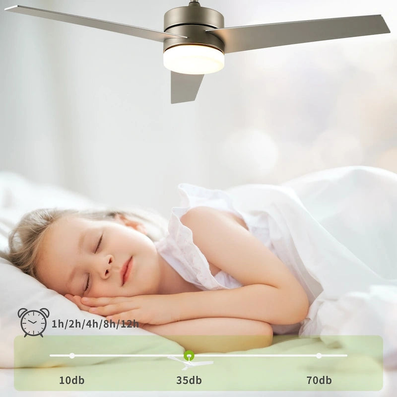 52  Modern Ceiling Fan - 52 L x 52 w x 14 H