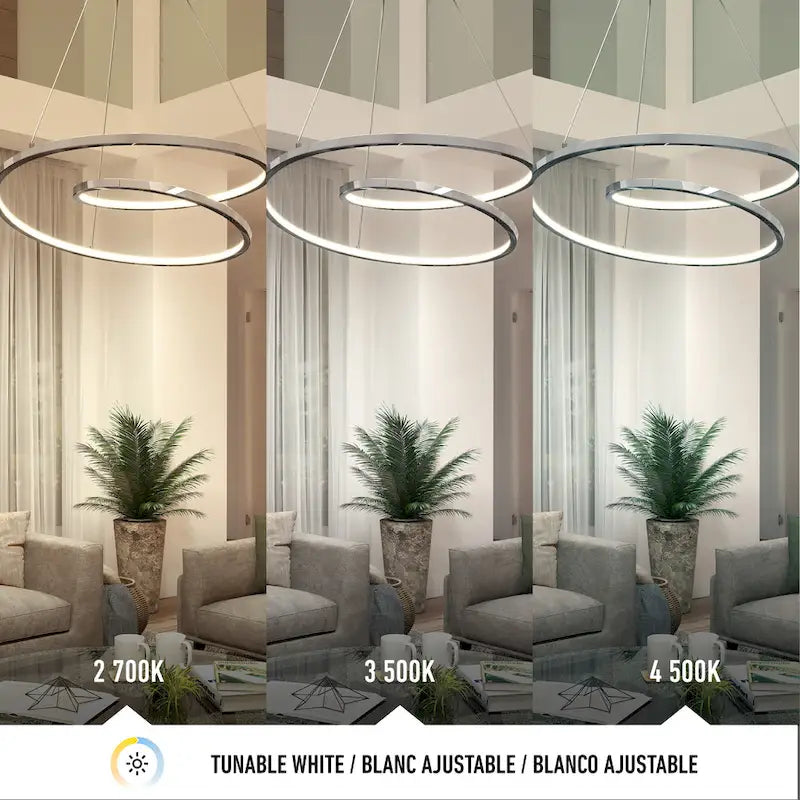 Artika Salto LED Pendant, Chrome