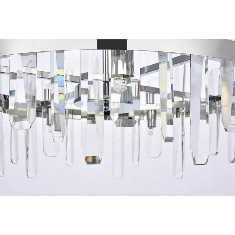 Indigo Home 25 inch crystal round pendant