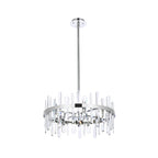 Indigo Home 25 inch crystal round pendant