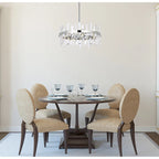 Indigo Home 25 inch crystal round pendant