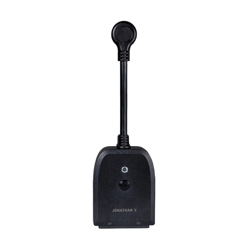 Outdoor Smart Dual Plug - WiFi Remote App Control for Outdoor Decor; Compatible with Alexa and Google Home Assistant - White