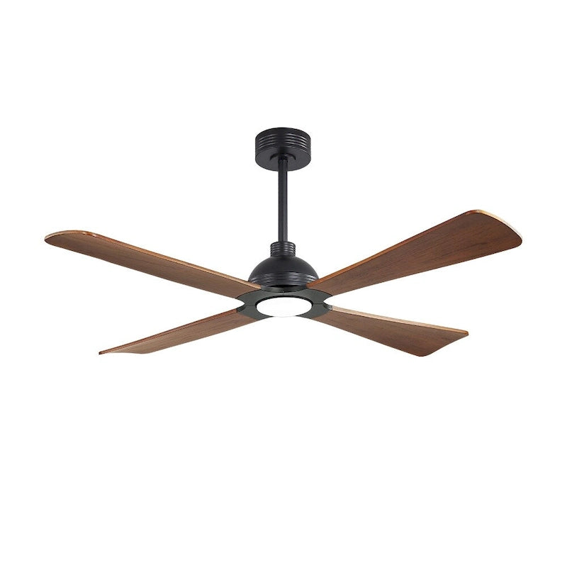 MLiAN 56  4 Blades Indoor LED Ceiling Fan with Remite Control - 56 inch