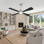 MLiAN 56  4 Blades Indoor LED Ceiling Fan with Remite Control - 56 inch