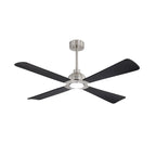 MLiAN 56  4 Blades Indoor LED Ceiling Fan with Remite Control - 56 inch