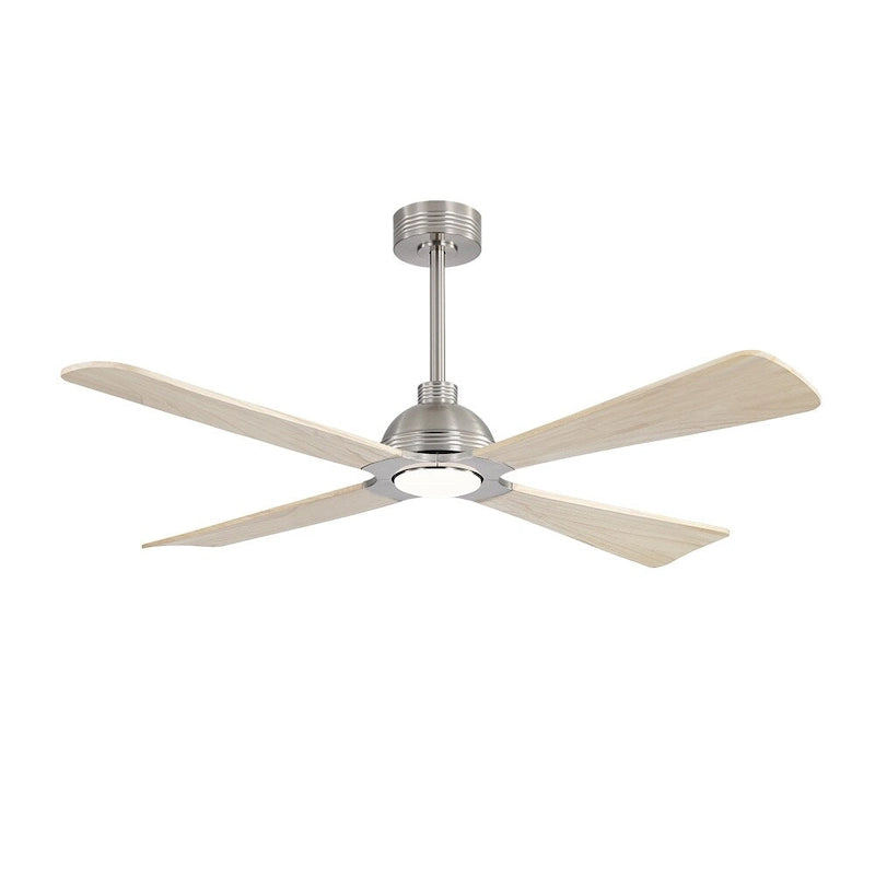 MLiAN 56  4 Blades Indoor LED Ceiling Fan with Remite Control - 56 inch