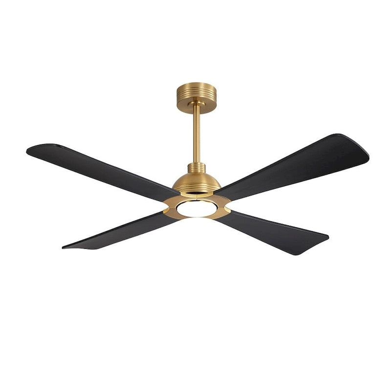 MLiAN 56  4 Blades Indoor LED Ceiling Fan with Remite Control - 56 inch