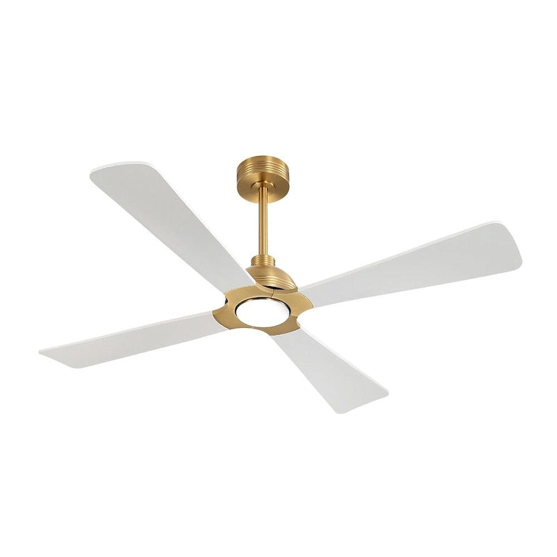 MLiAN 56  4 Blades Indoor LED Ceiling Fan with Remite Control - 56 inch