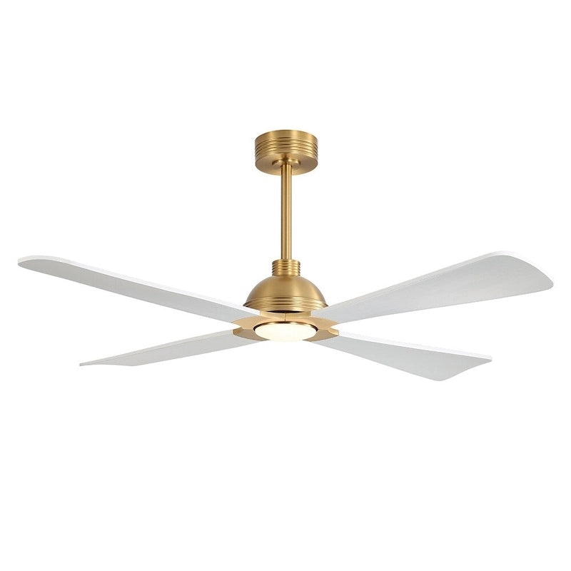 MLiAN 56  4 Blades Indoor LED Ceiling Fan with Remite Control - 56 inch