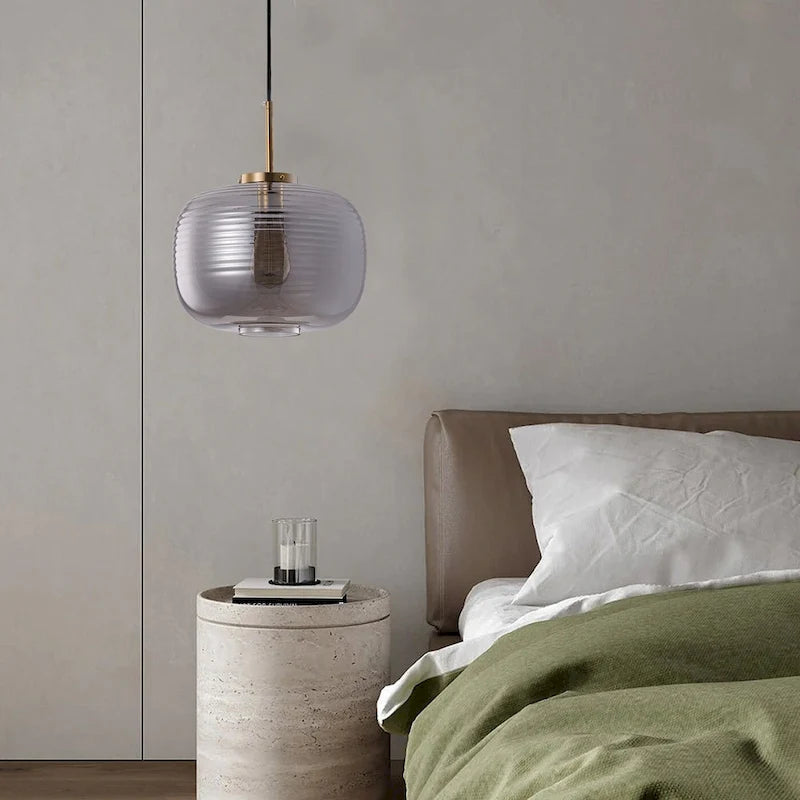 1-Light Wavy Design Pendant Lighting - 11.8 D4.3 W77.2 H(Adjustable)