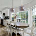 1-Light Wavy Design Pendant Lighting - 11.8 D4.3 W77.2 H(Adjustable)