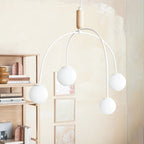 Luminous Sphere Frosted Glass Pendant
